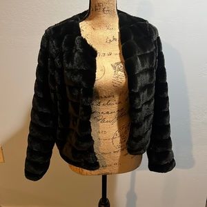 Faux Suede / Fur Jacket